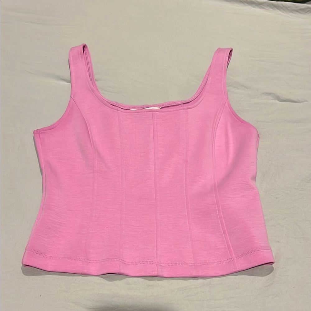Banana Republic Factory Scuba Corset Top NWOT